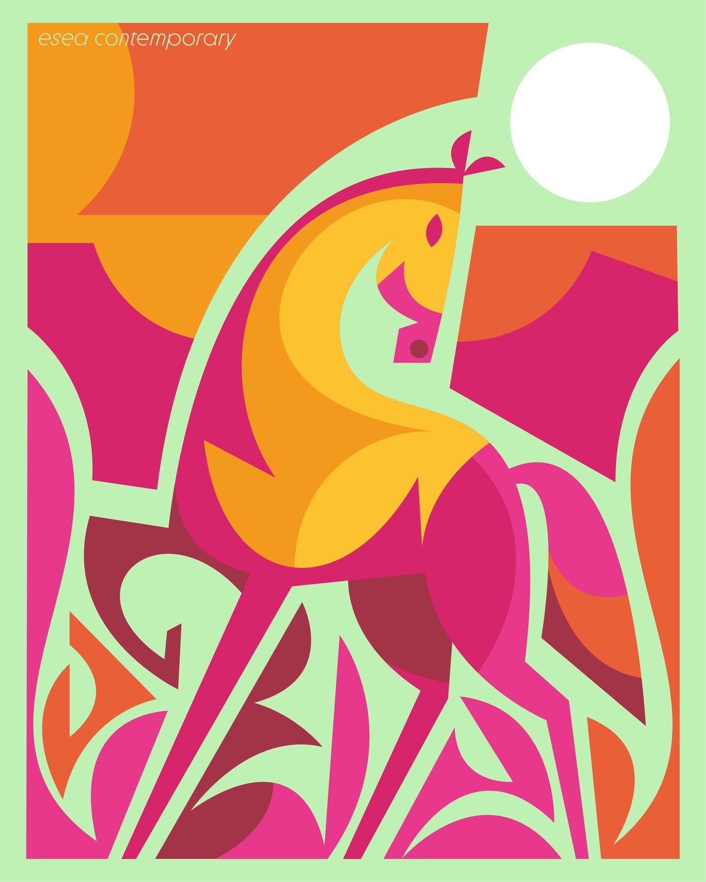 Limited Edition: Unbridled by Stanley Chow - Greeting Card