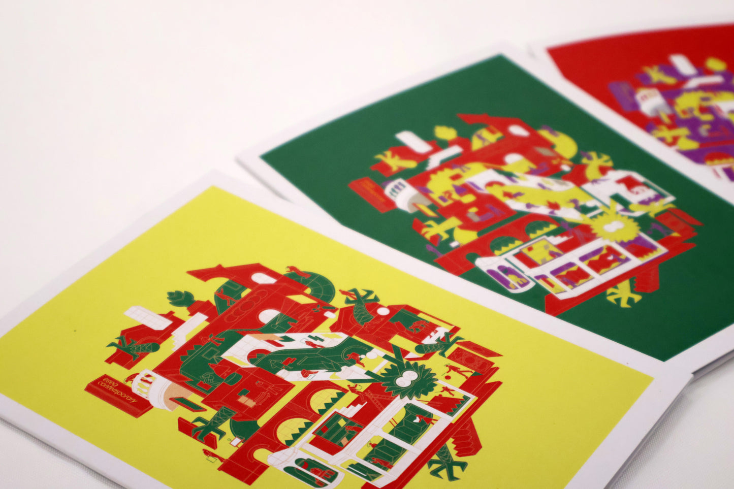 Trajan Jia 賈川 Limited Edition: 'Dragon Pavilion' 《龍之館》Greeting Card