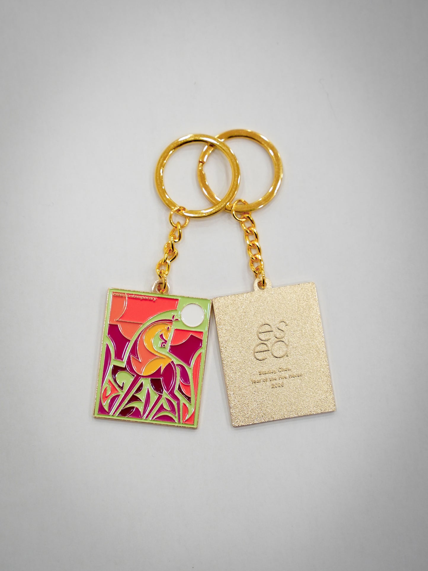 Limited Edition: Unbridled by Stanley Chow - Soft Enamel Key chain