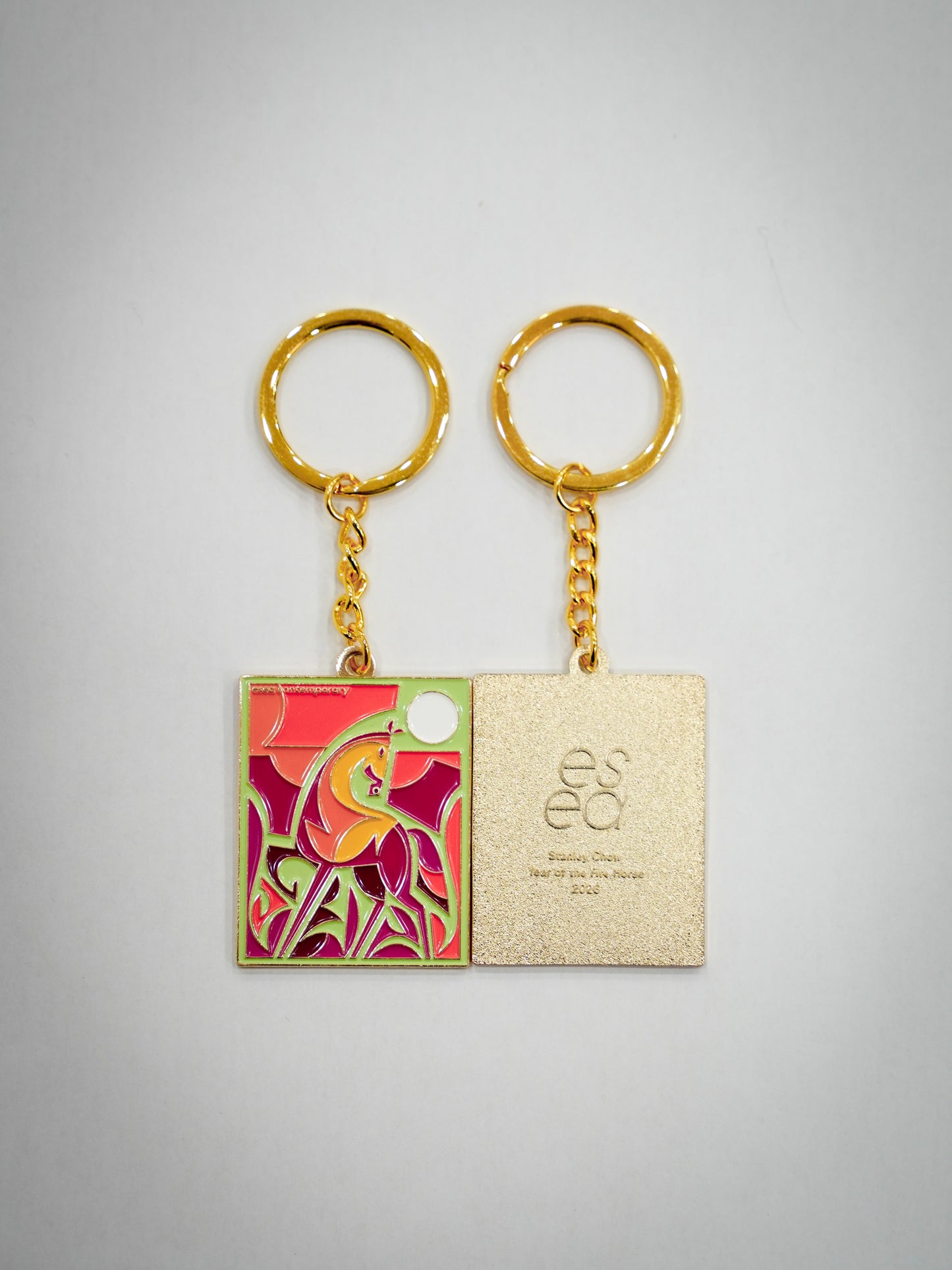 Limited Edition: Unbridled by Stanley Chow - Soft Enamel Key chain