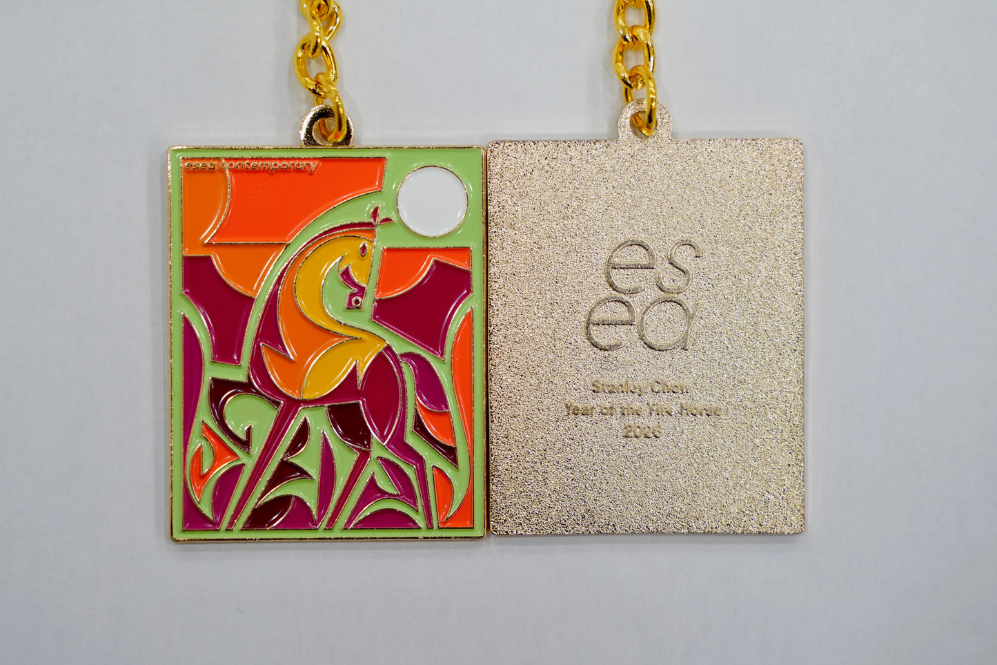 Limited Edition: Unbridled by Stanley Chow - Soft Enamel Key chain