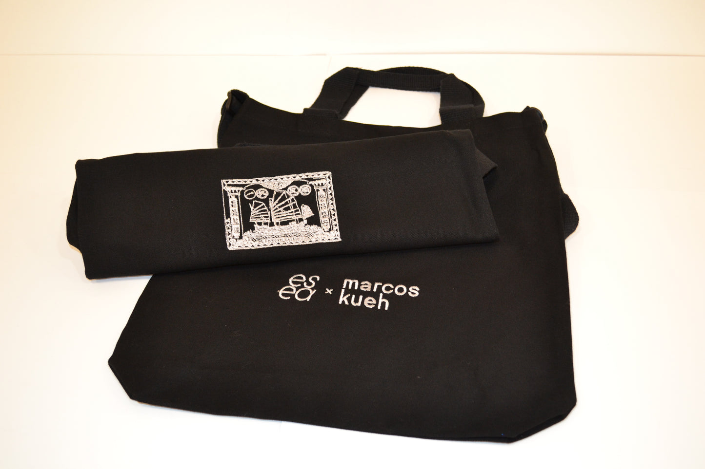 "Smooth Sailing, 一路順風" Embroidered Crossbody Tote Bag